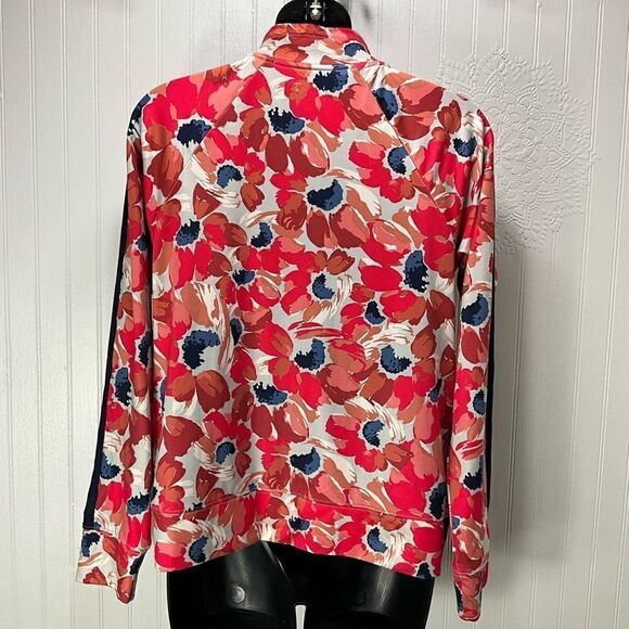 AERIE Floral Athletic Satin Jacket - Picture 3 of 6